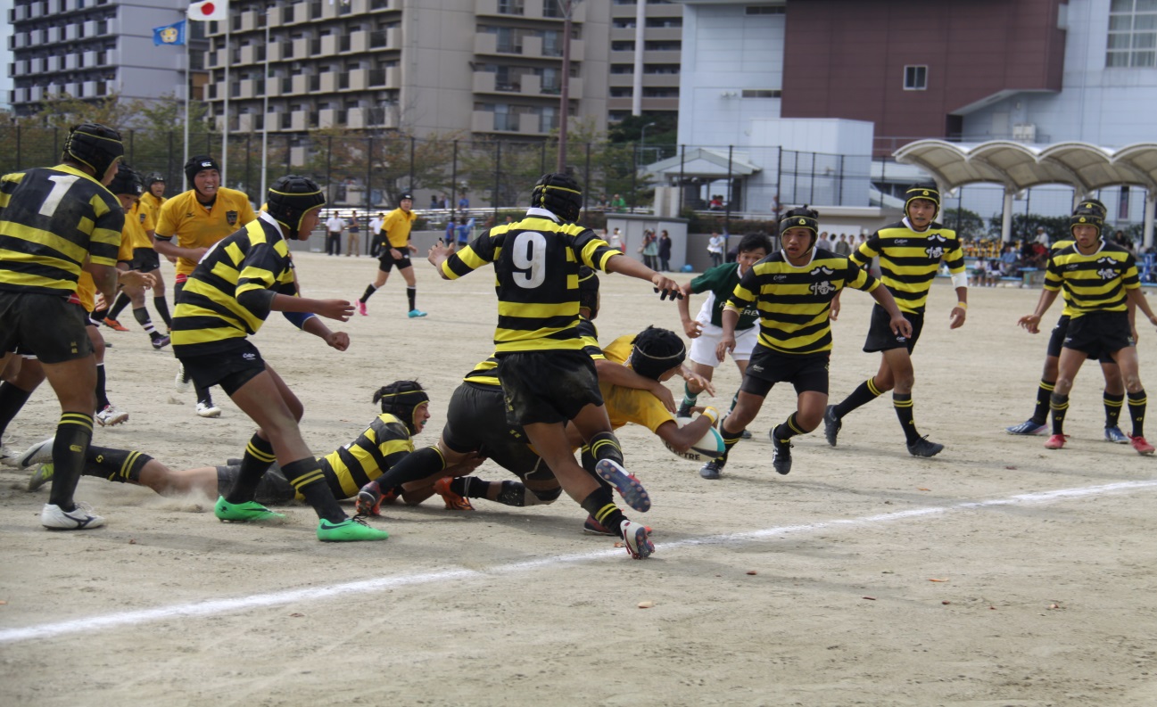 自由ケ丘高等学校 ラグビー部 全国大会予選一回戦突破