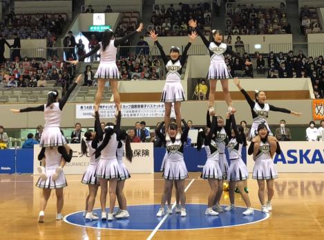 自由ケ丘高等学校 国際車椅子バスケ ハーフタイムショーに出演