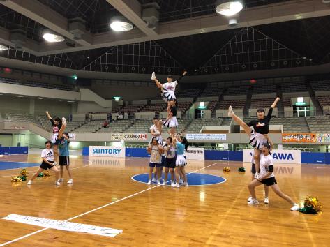 自由ケ丘高等学校 国際車椅子バスケ ハーフタイムショーに出演