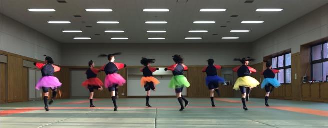 自由ケ丘高等学校 うまくダンスできました